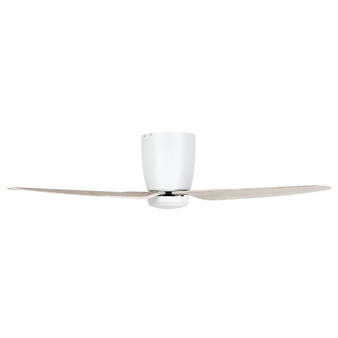 EGLO SEACLIFF 44 DC hugger ceiling fan with LED light GESSAMI OAK