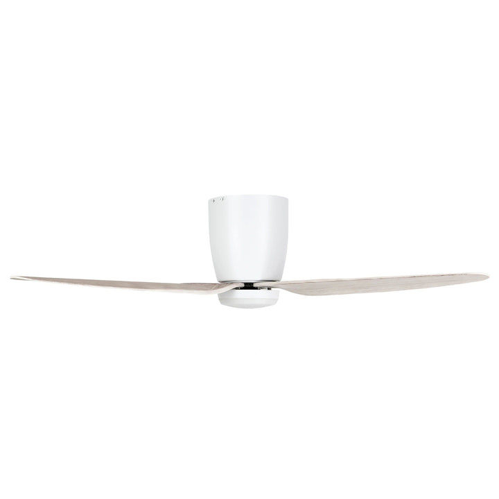 EGLO SEACLIFF 44 DC hugger ceiling fan with LED light GESSAMI OAK