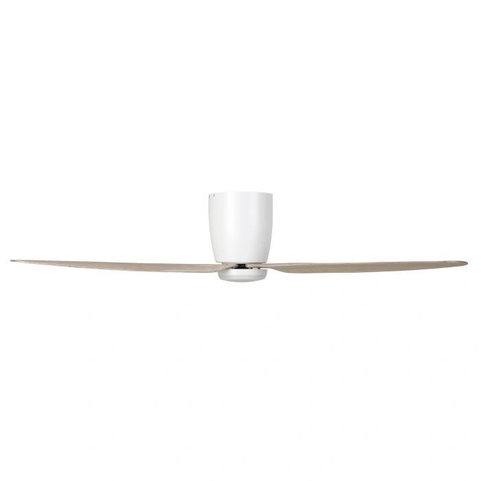 EGLO SEACLIFF 52 DC hugger ceiling fan with 15W LED light GESSAMI OAK