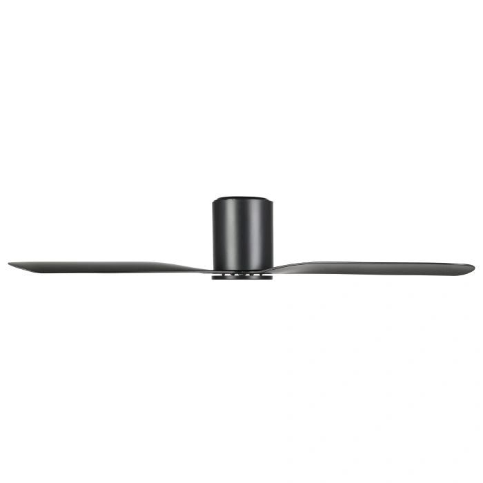 EGLO ILUKA 52 DC hugger ceiling fan MATTE BLACK