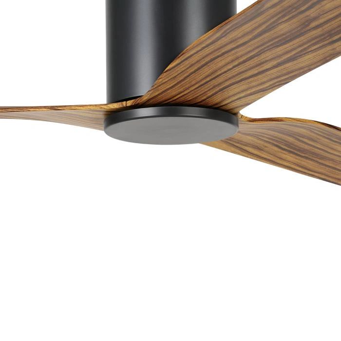 EGLO ILUKA 60 DC hugger ceiling fan BROWN RUSTIC