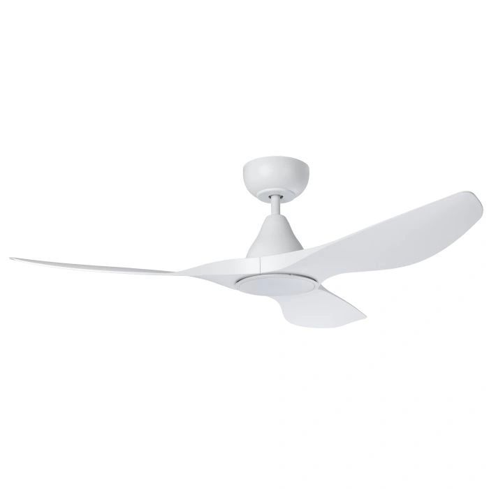 EGLO SURF 48 DC ceiling fan with 20W LED light MATTE WHITE