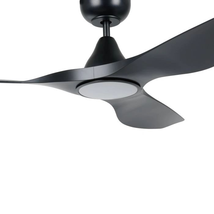 EGLO SURF 48 DC ceiling fan with 20W LED light MATTE BLACK