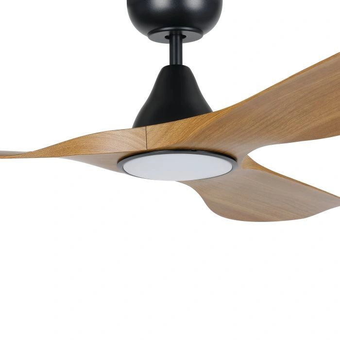 EGLO SURF 48 DC ceiling fan with 20W LED light BURMESE TEAK