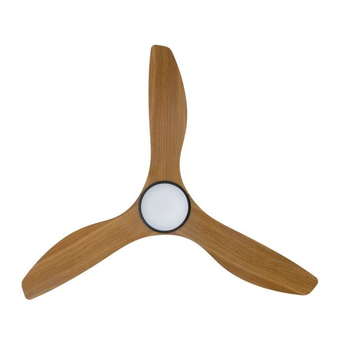 EGLO SURF 48 DC ceiling fan with 20W LED light BURMESE TEAK