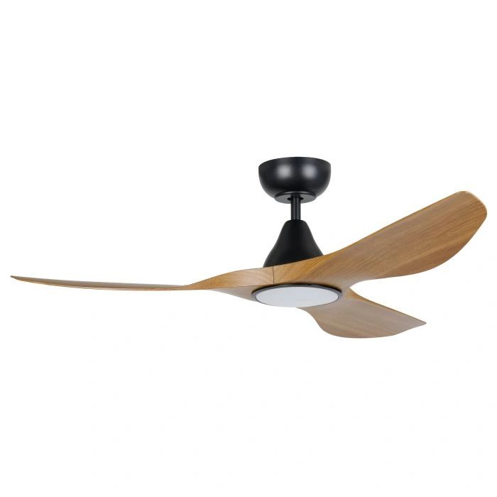 EGLO SURF 48 DC ceiling fan with 20W LED light BURMESE TEAK