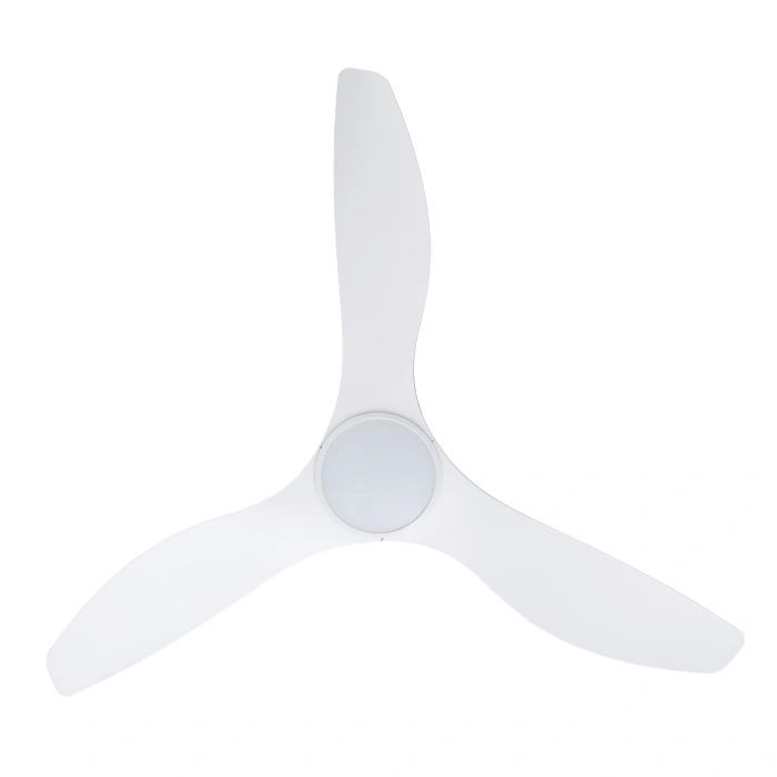 EGLO SURF 52 DC ceiling fan with 20W LED light MATTE WHITE