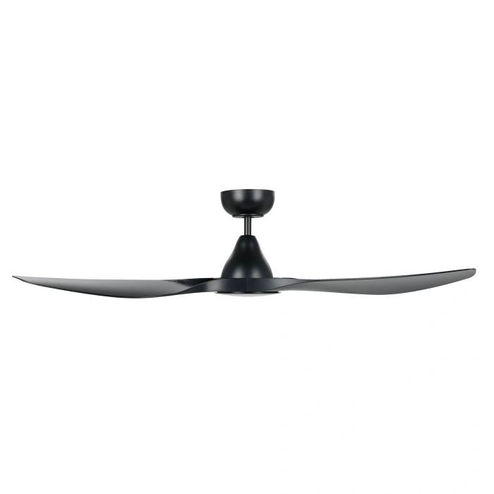 EGLO SURF 52 DC ceiling fan with 20W LED light MATTE BLACK