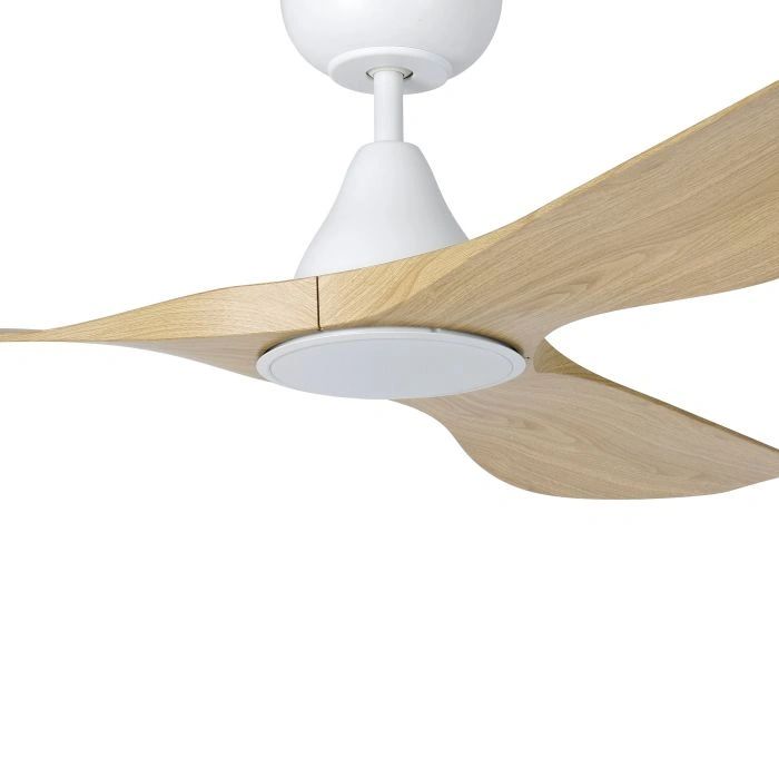 EGLO SURF 52 DC ceiling fan with LED light LIGHT OAK