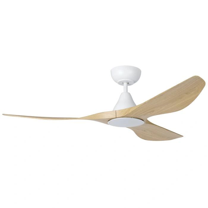 EGLO SURF 52 DC ceiling fan with LED light LIGHT OAK