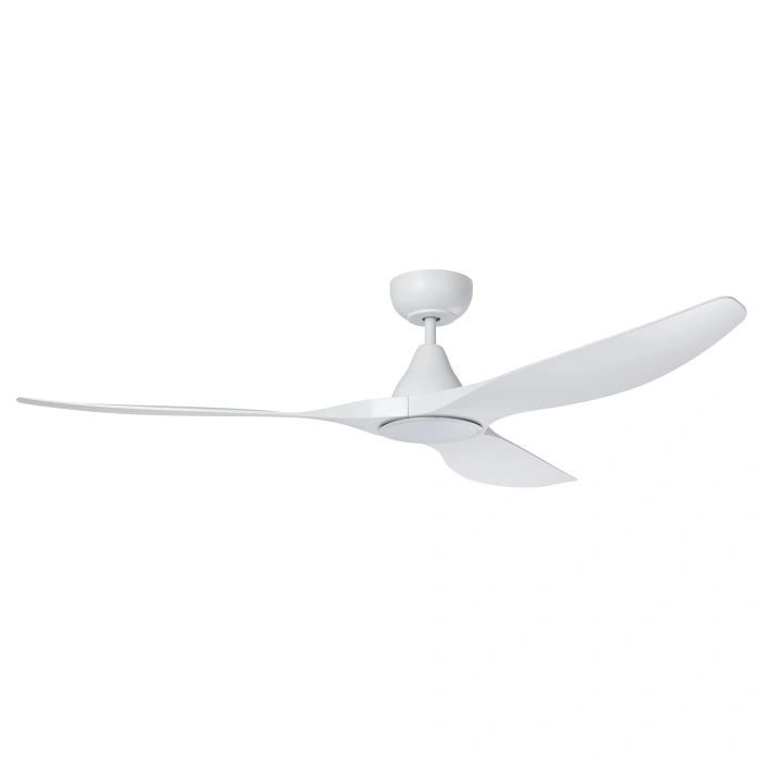 EGLO SURF 60 DC ceiling fan with 20W LED light MATTE WHITE