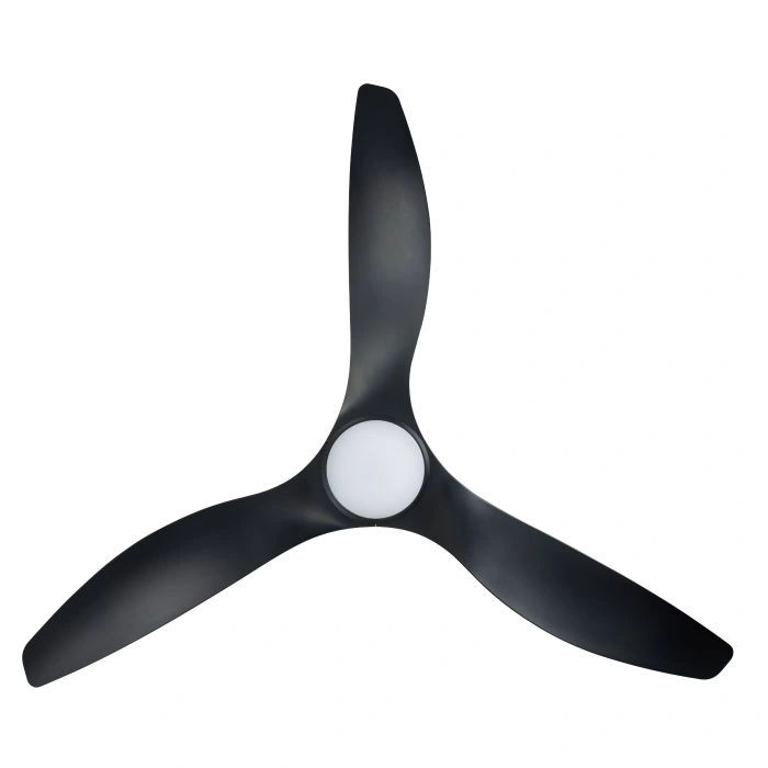 EGLO SURF 60 DC ceiling fan with 20W LED light MATTE BLACK