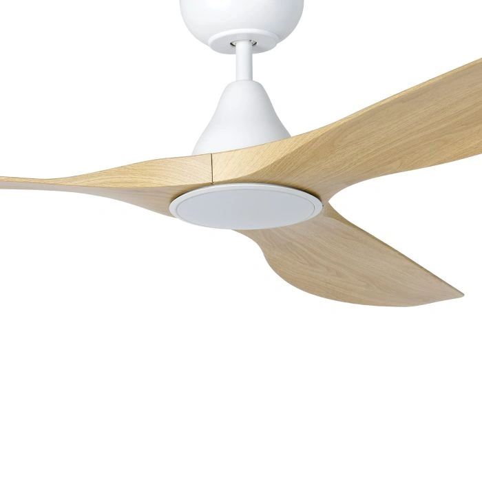 EGLO SURF 60 DC ceiling fan with 20W LED light LIGHT OAK