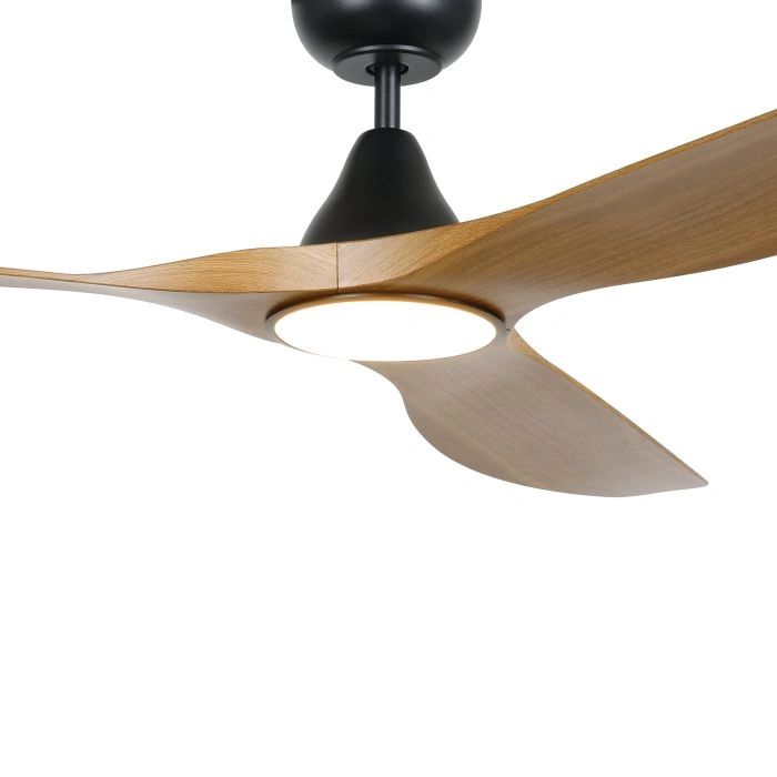 EGLO SURF 60 DC ceiling fan with 20W LED light BURESE TEAK