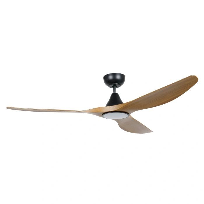 EGLO SURF 60 DC ceiling fan with 20W LED light BURESE TEAK