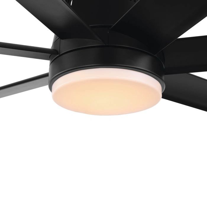 EGLO TOURBILLION ceiling fan MATTE BLACK tri colour LED light accessory