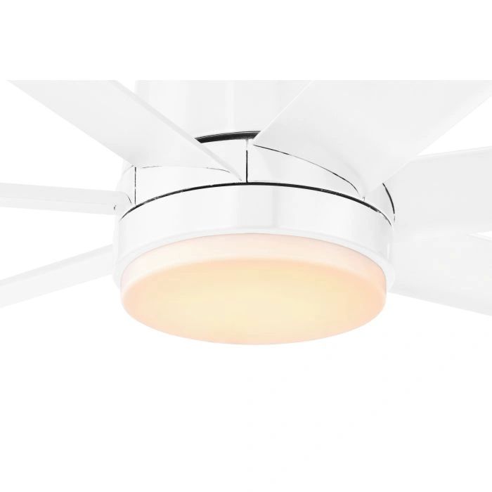 EGLO TOURBILLION ceiling fan MATTE WHITE tri colour LED light accessory