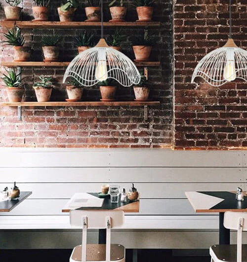 SPIAGGIA: Dome Shape & Wavy Edge Pendant Lights