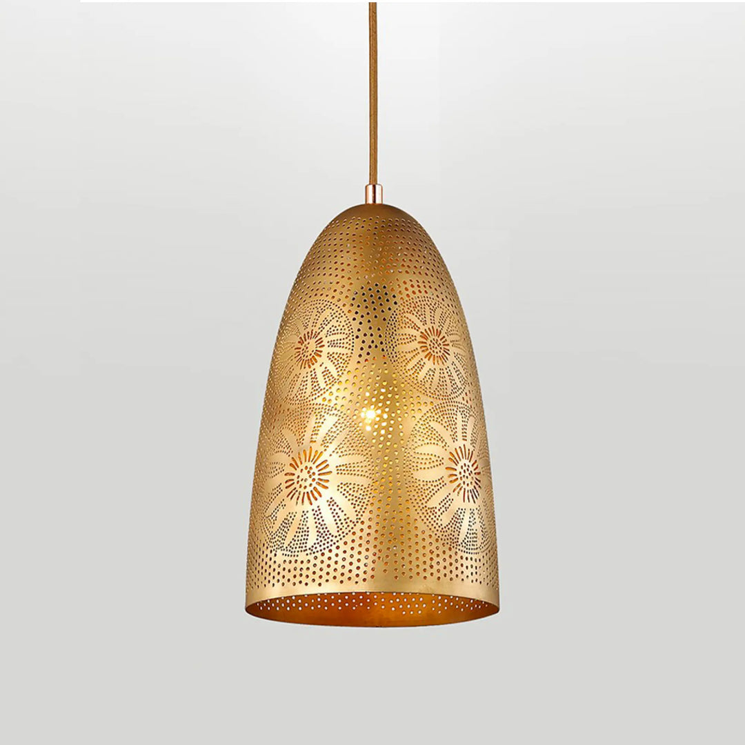 Evertop Gold Dome Dotted Pendant Light (E27)