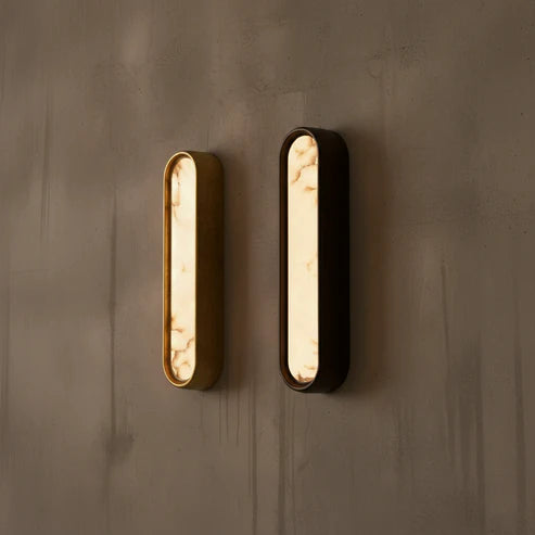 Selento Wall Light Series with Marble Details WALL LIGHT