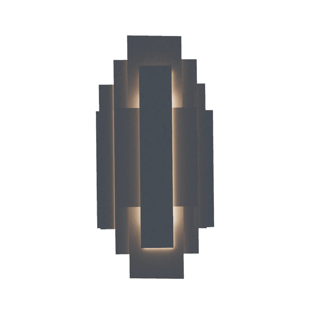 Twilight Wall Light in Black or Gold Black WALL LIGHT