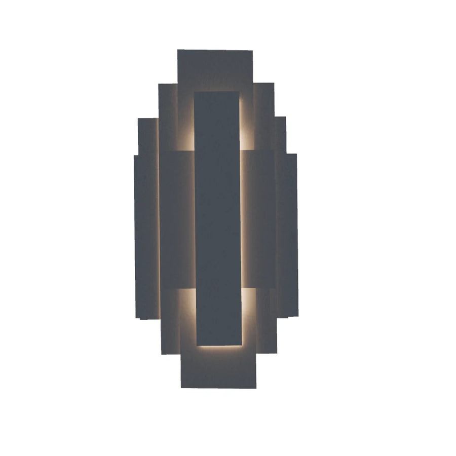 Twilight Wall Light in Black or Gold Black WALL LIGHT