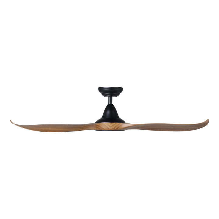 EGLO NOOSA 52 DC ceiling fan Black with New Teak Ceiling Fan