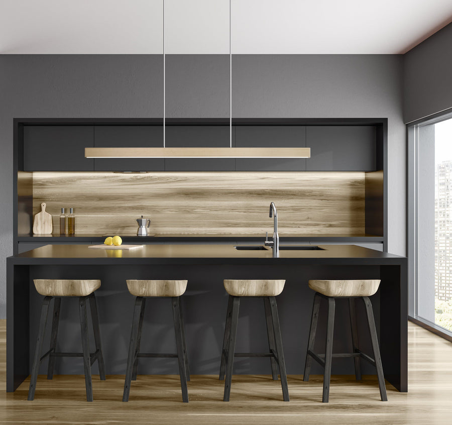 CLIMENE 3 LED pendant Oak Pendant