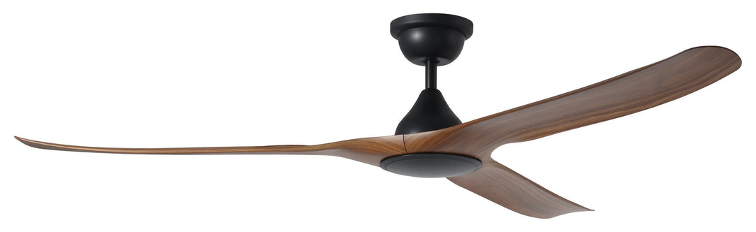 TAHITI 52/72 DC Outdoor ceiling fan IP66 -Black Teak