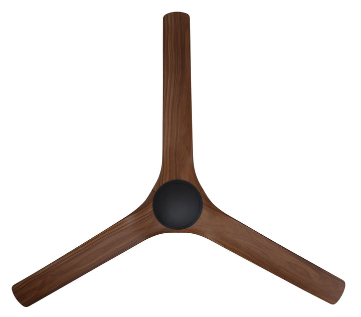 TAHITI 52/72 DC Outdoor ceiling fan IP66 -Black Teak