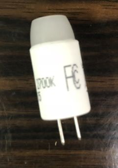 2W G4 LED Bi-Pin 12V Ceramic+ Plastic ( (15w Halogen Replacement)