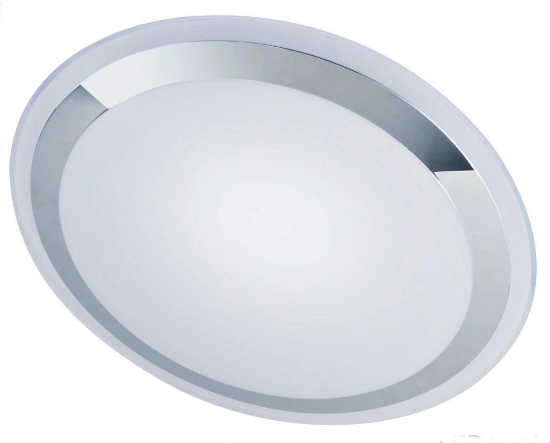 PHL5108/CR/TC SATURN LED STEP DIMMING TRI COLOUR Oyster Ceiling Light