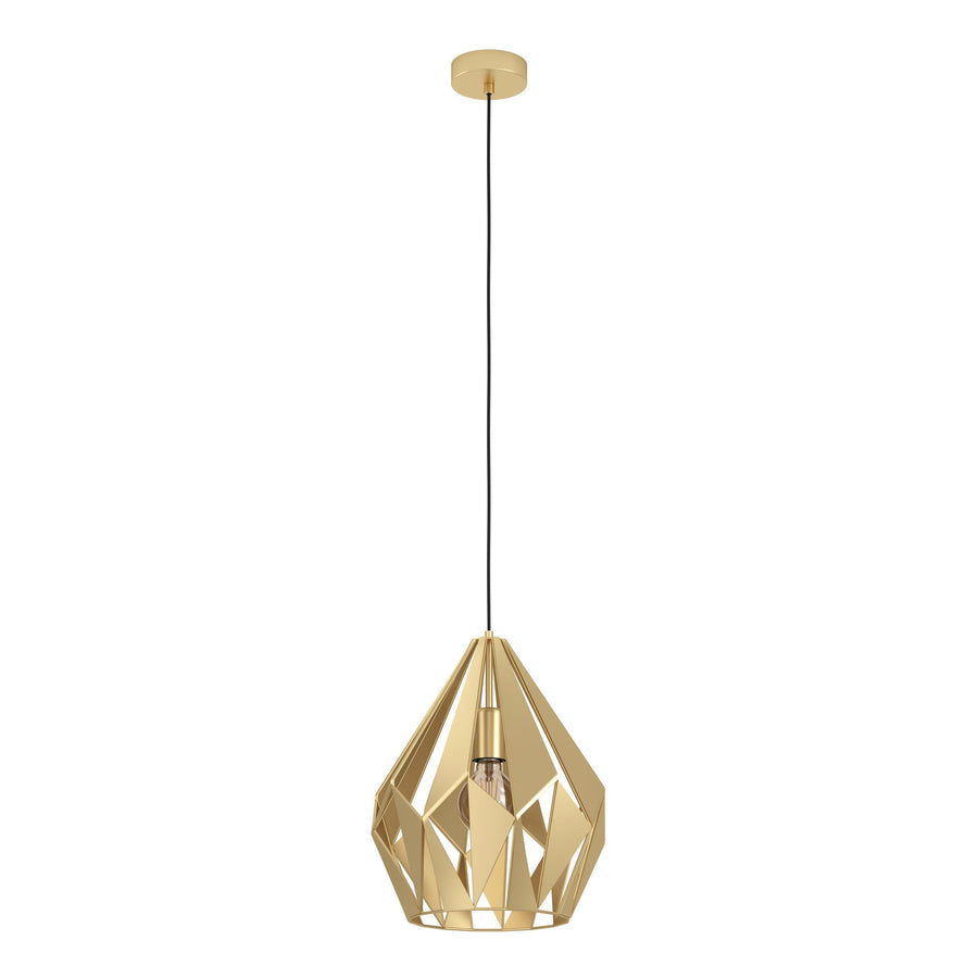 CARLTON 1 pendant light Gold Pendant