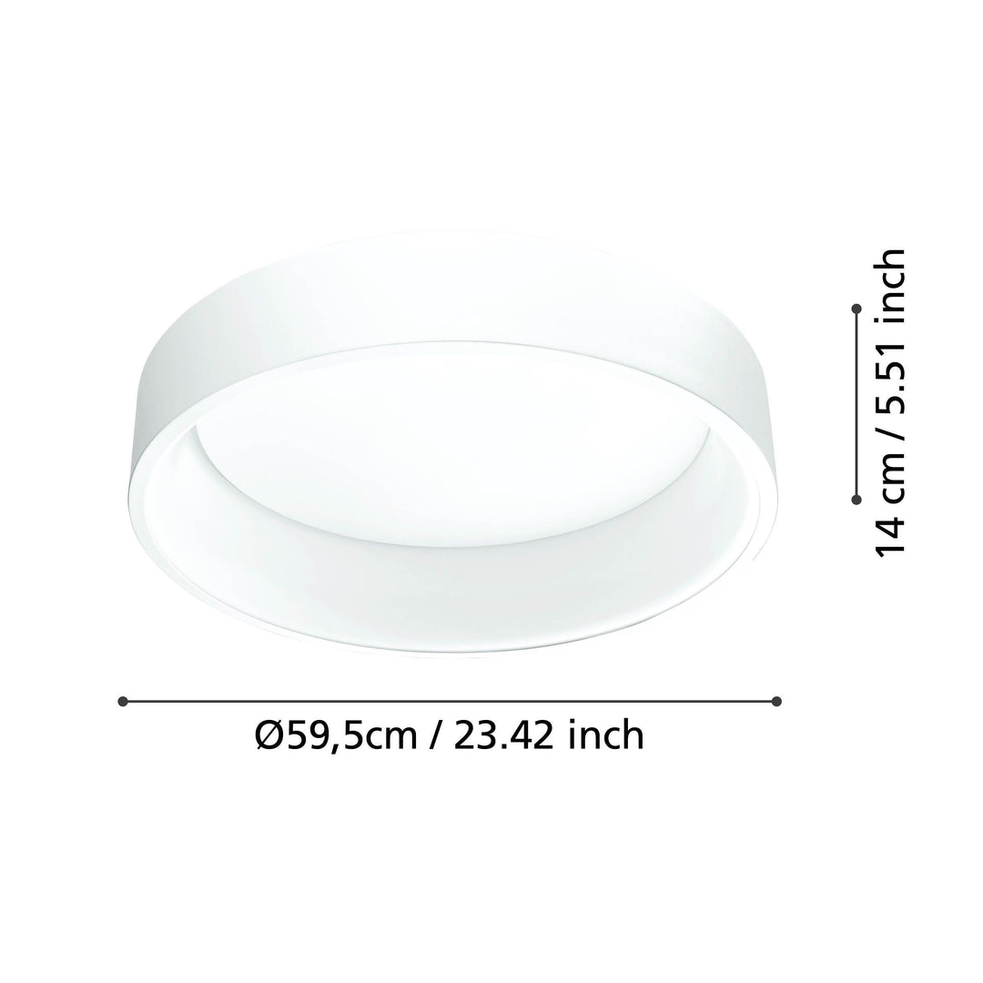 MARGHERA 1 ceiling light-34w