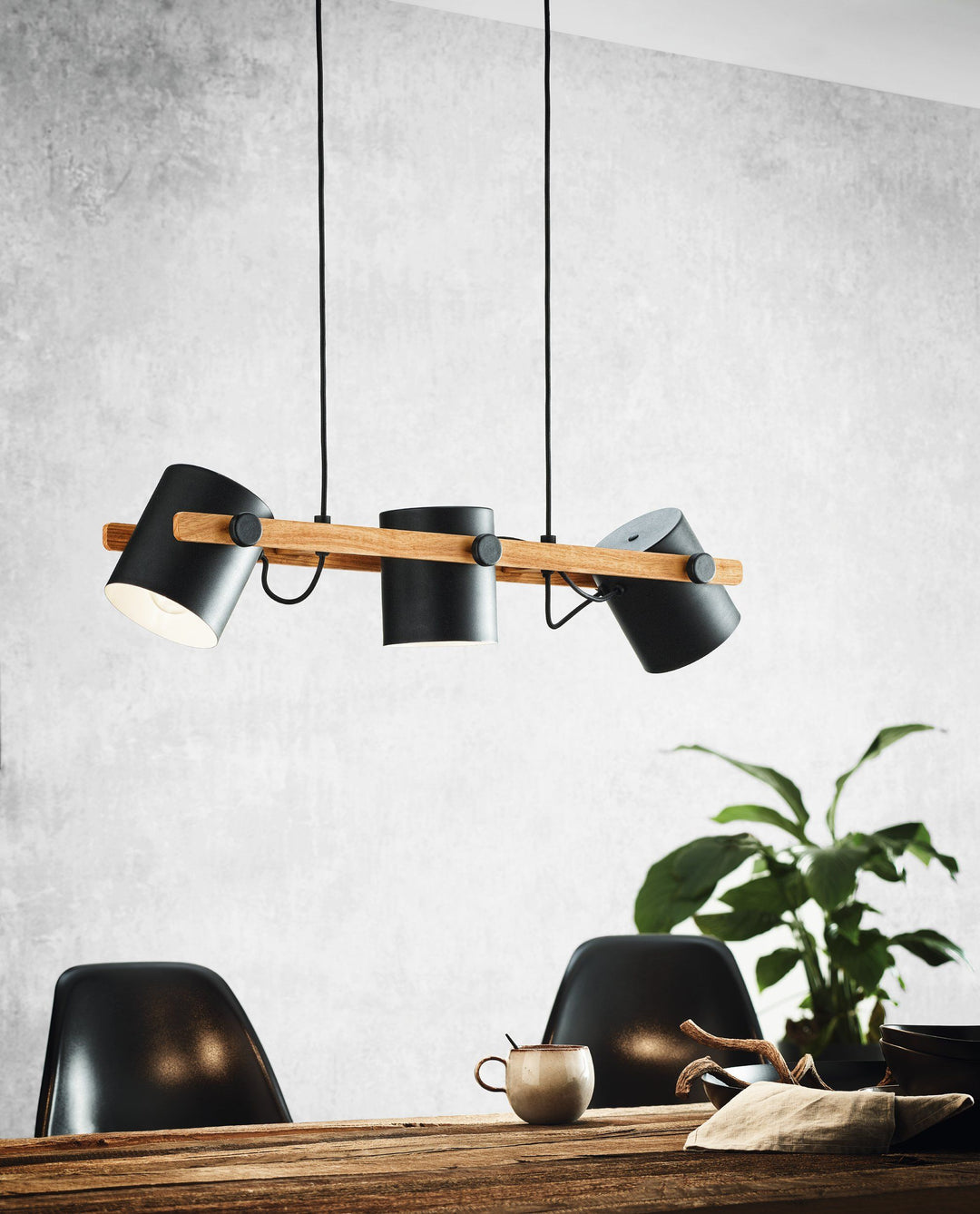 HORNWOOD 3 light pendant light