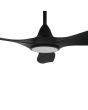 EGLO NOOSA 52 DC ceiling fan with LED light MATTE BLACK