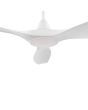 EGLO NOOSA 52 DC ceiling fan with LED light MATTE WHITE