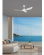 EGLO NOOSA 52 DC ceiling fan with LED light MATTE WHITE