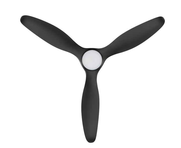 EGLO NOOSA 60 DC ceiling fan with LED light MATTE Black/White Ceiling Fan