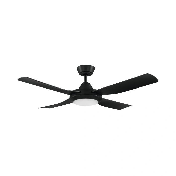 EGLO BONDI 48 AC ceiling fan with LED light in matte black