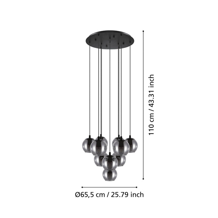 ARISCANI 10 pendant light