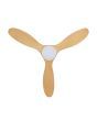 EGLO NOOSA 52 DC ceiling fan with LED light BAMBOO