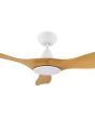 EGLO NOOSA 52 DC ceiling fan with LED light BAMBOO