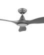 EGLO NOOSA 60 DC ceiling fan with LED light TITANIUM