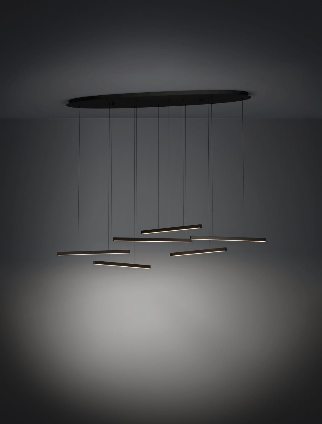 LINDOZA 6 lights oblong pendant light