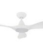 EGLO NOOSA 40 DC ceiling fan with LED light MATTE WHITE