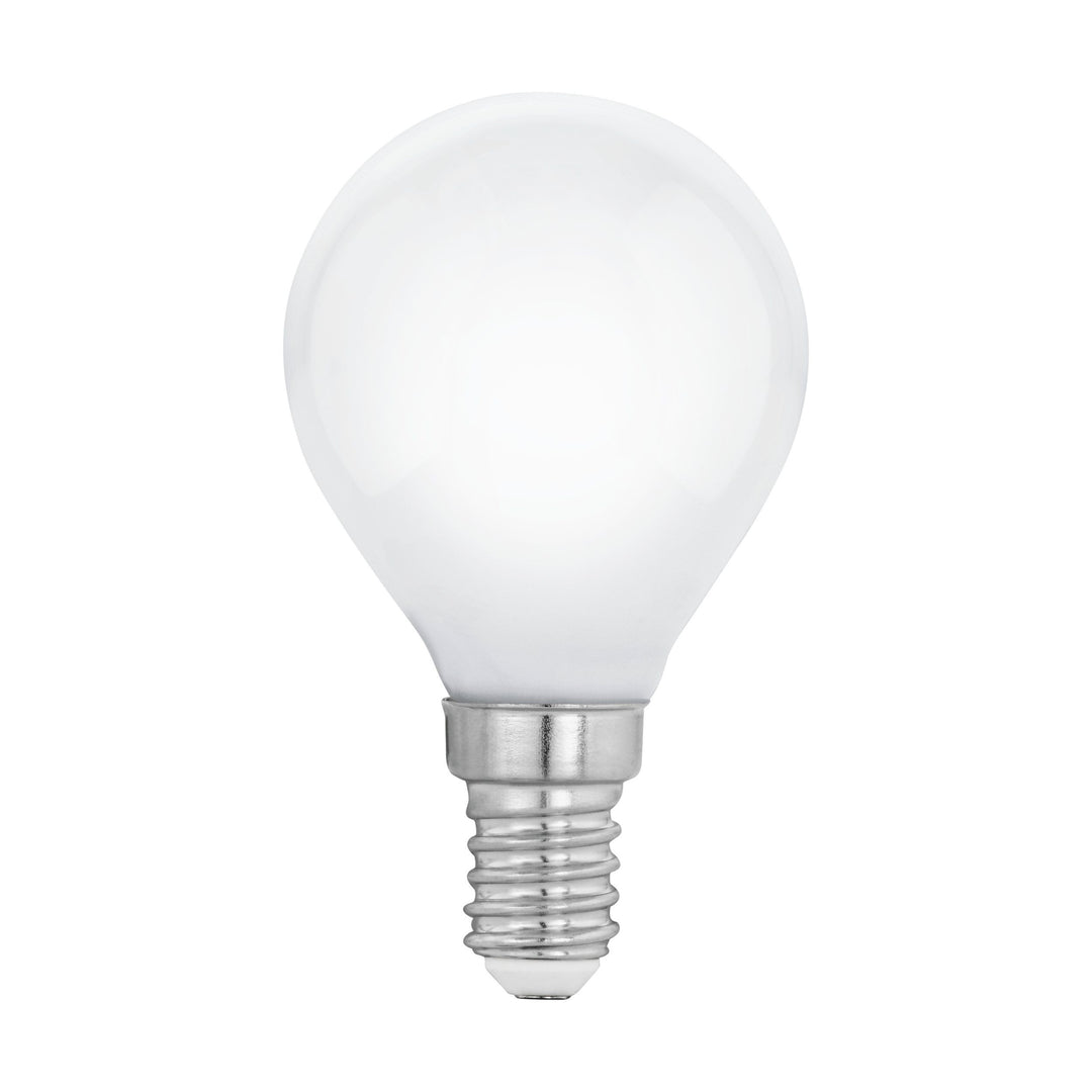 4W E14 LED warm white globe frosted