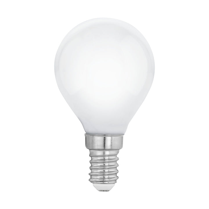 4W E14 LED warm white globe frosted