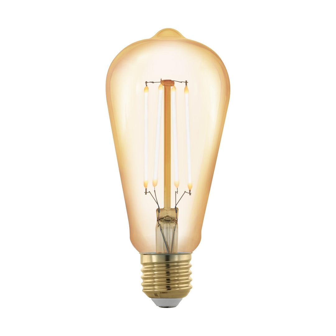 4.5W E27 LED ST64 globe amber