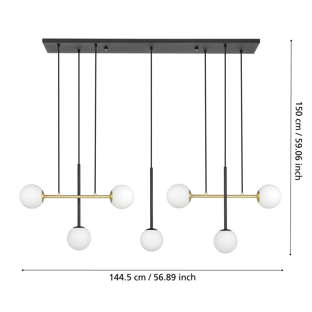 PAZ 7 lights pendant light